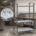 Thumbnail image #3 for Cambro Camshelving Elements XTRA 4-Shelf Solid Stationary Starter Unit, 21-Inch Deep x 60-Inch Wide x 72-Inch High, Speckled Gray