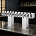 Thumbnail image #3 for 10-Faucet Glycol-Cooled Countertop Bridge Tee Draft Beer Tower, Polished Chrome