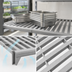 Thumbnail image #4 for Cambro Camshelving Premium 24 x 36 Inch 4-Shelf Vented Polymer Shelf Kit, Speckled Gray