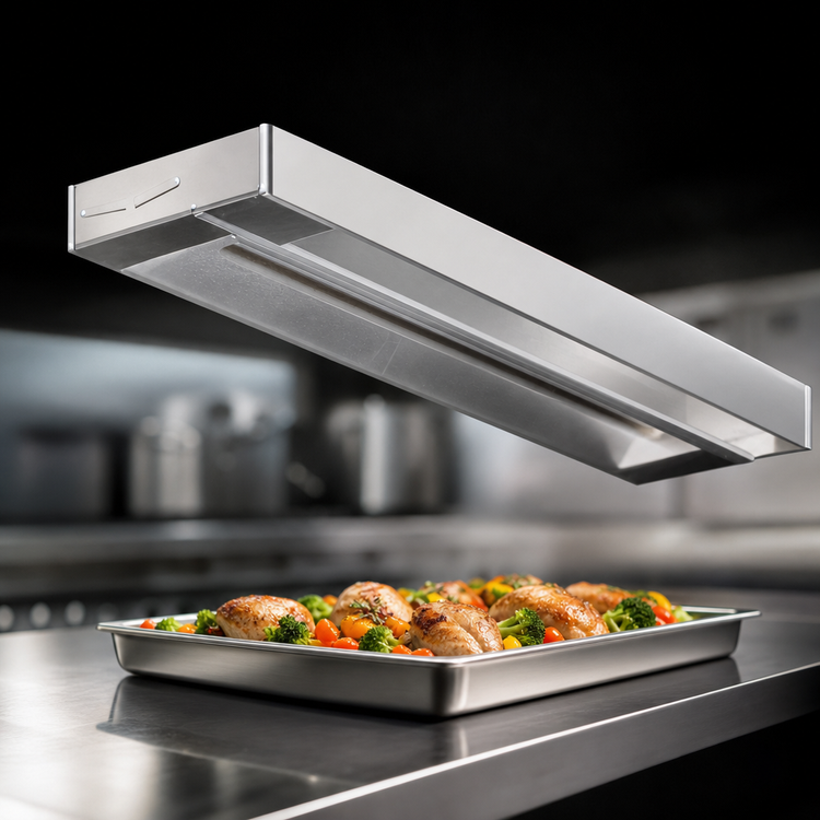 Product image #3 for Eagle RedHots 36-Inch Single High-Watt Unlighted Strip Heat Lamp with Remote, 240V
