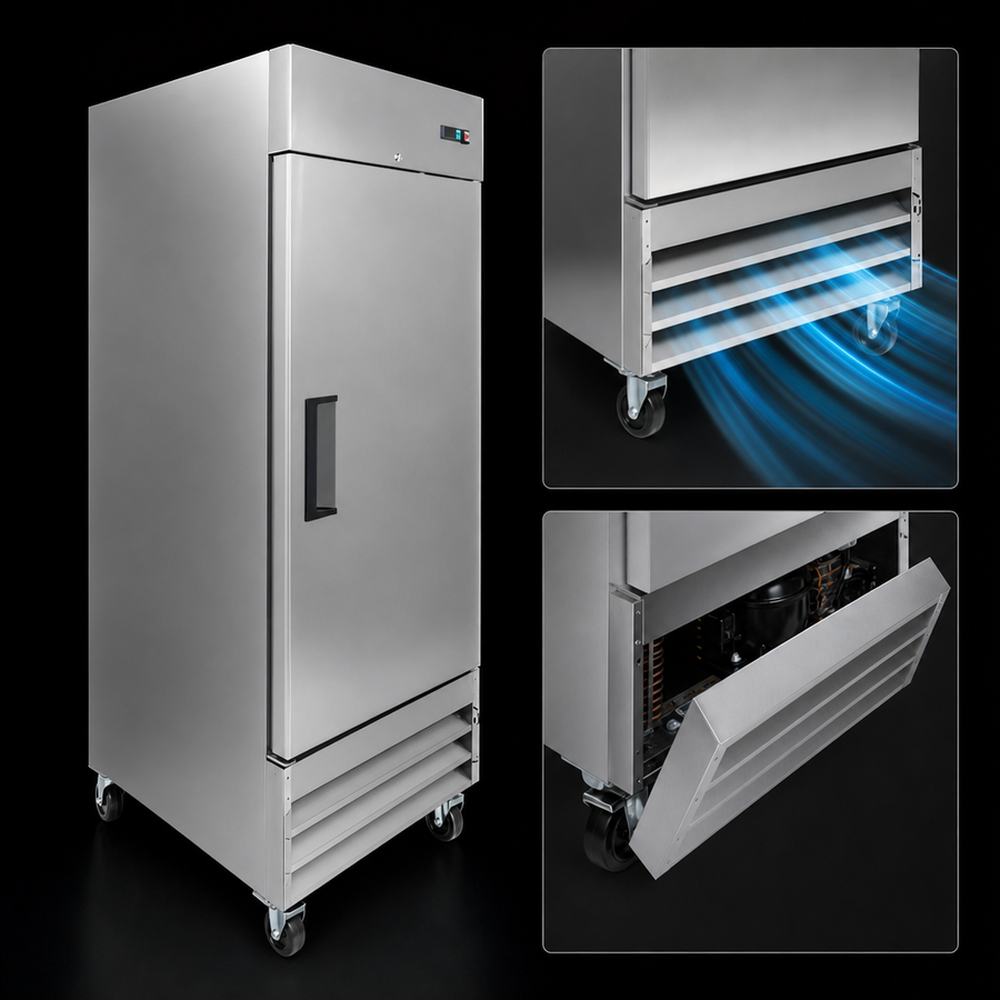 Bottom-Mount Self-Contained Refrigeration