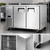 Thumbnail image #3 for Everest Refrigeration ETF2-24 Two-Section Undercounter/Worktop Freezer, 47-1/2 Inch Wide, 9.0 Cu. Ft., Stainless Steel Worktop, 115V