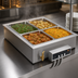 Thumbnail image #3 for Hatco Drop-In Modular/Ganged Insulated Heated Well with Drains, 4 Full-Size Pan Capacity, 3600W