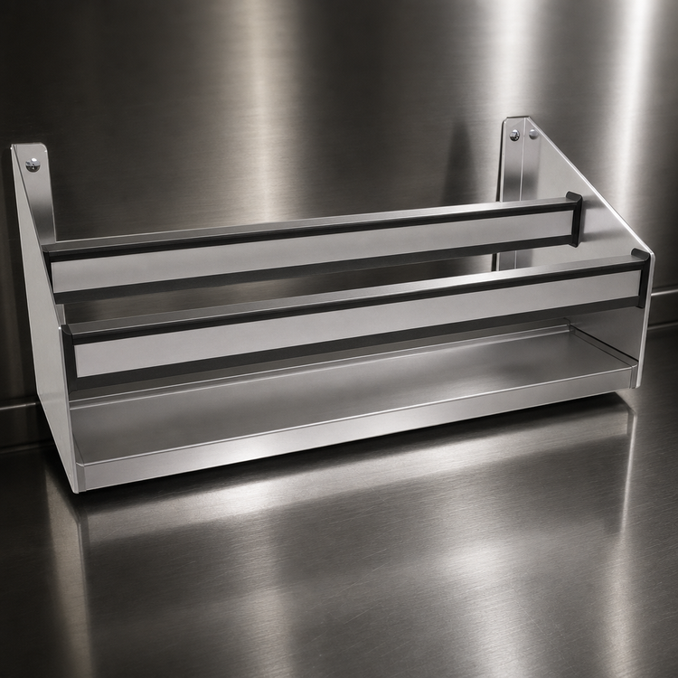 Product image #3 for Glastender 22-Inch Double Speed Rail with Open Step-and-Rail Design