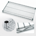 Thumbnail image #3 for Quantum 24 Inch x 24 Inch 304 Stainless Steel Wire Shelf, 600-800 lb Capacity