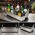Thumbnail image #3 for Advance Tabco Underbar Basics 72-Inch Heavy-Duty Double-Tier Stainless Steel Speed Rail