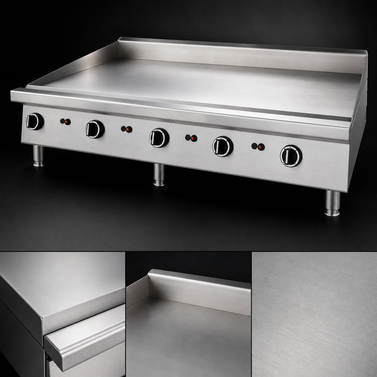Product image #3 for Garland Signature 60-Inch Heavy-Duty Countertop Gas Griddle with Manual Hi-Lo Controls