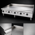 Thumbnail image #3 for Garland Signature 60-Inch Heavy-Duty Countertop Gas Griddle with Manual Hi-Lo Controls