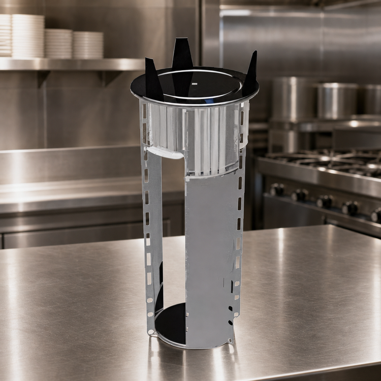Product image #3 for Atlas Metal PDS-14-1/2 Drop-In Shielded Unheated Plate Dispenser for 14-1/2 Inch Plates