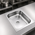 Thumbnail image #3 for Eagle Group Weld-In Single-Compartment Deep-Drawn Stainless Steel Sink, 14