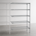 Thumbnail image #3 for Eagle Group 5-Tier Add-On Chrome Wire Shelving Unit, 42W x 24D x 86H