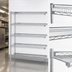 Thumbnail image #3 for 5-Tier Add-On Wire Shelving Unit with Chrome-Plated Finish, 60