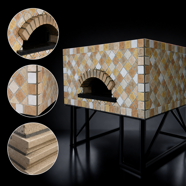 Product image #3 for Univex DOME39S Stone Hearth Gas Pizza Dome Oven, 39-3/8 Inch Round Chamber, 5 x 12-Inch Pizza Capacity