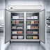 Thumbnail image #3 for Continental Refrigerator 2FESNSA Extra-Wide Two-Section Shallow Depth Reach-in Freezer