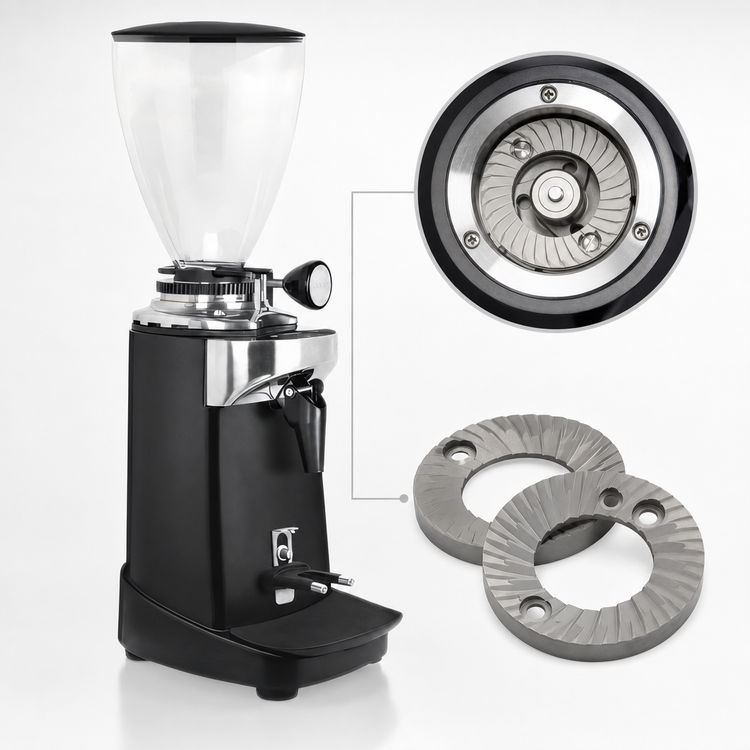 Product image #3 for UNIC Ceado E37T On-Demand Espresso Coffee Grinder with 83mm Titanium Burrs and 3.5 lb Hopper, Black