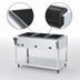 Thumbnail image #3 for Vollrath ServeWell SL 3-Well Stationary Electric Hot Food Table with Undershelf