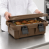 Thumbnail image #4 for Cambro S-Series Ultra Pan Carrier Top-Loading Insulated Food Pan Carrier, Dark Brown, Holds 1 GN Full-Size or Fractional Pan