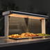 Thumbnail image #3 for Hatco Glo-Ray Designer Dual Strip Heat Lamp with Lights, 27-1/2-Inch Wide, Aluminum, 1.12 kW