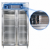 Thumbnail image #3 for Continental Refrigerator D2FSNGD Designer Line 2-Section Shallow Depth Reach-In Glass Door Freezer
