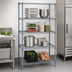 Thumbnail image #3 for Quantum 4-Shelf Wire Shelving Starter Kit, 30 Inch Wide x 86 Inch High, Gray Epoxy Antimicrobial Finish
