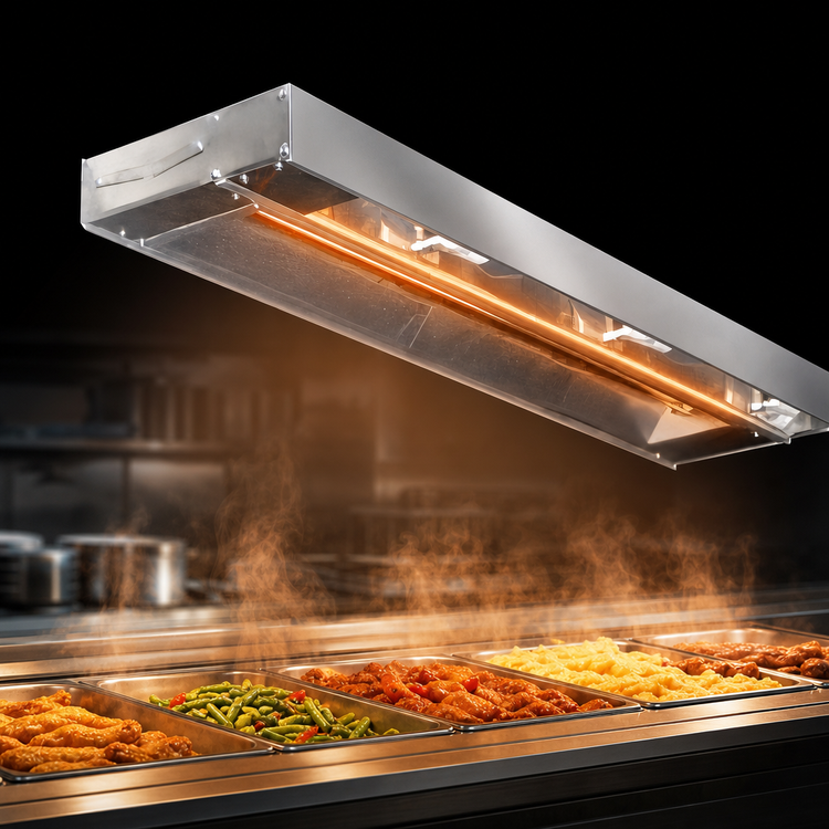 Product image #3 for Eagle RedHots 60-Inch High-Watt Unlighted Single-Rod Strip Heat Lamp