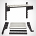 Thumbnail image #3 for Cambro Camshelving Elevation Series 24 x 42 Inch Vented Wall Shelf Kit