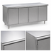 Thumbnail image #3 for Eagle Group Spec-Master 84-Inch Wide Stainless Steel Plate Cabinet with 4 Hinged Doors