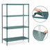 Thumbnail image #3 for Metro Super Erecta Pro 18 x 30 x 63 Inch 4-Shelf Starter Unit with Polymer Shelf Mats
