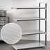 Thumbnail image #3 for Cambro Camshelving Elements XTRA 4-Tier Stationary Add-On Solid Polymer Shelving Unit, 72