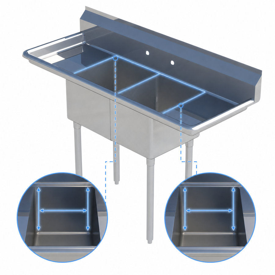 Dual 24-Inch Compartments