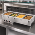 Thumbnail image #3 for Vollrath 4-Well Drop-In Electric Hot Food Well with Manifold Drain, Thermostatic Controls, Wet Operation, 208V