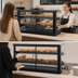 Thumbnail image #4 for Structural Concepts Impulse® 34-Inch Wide Countertop Non-Refrigerated Pastry Display Case, Service/Self-Service