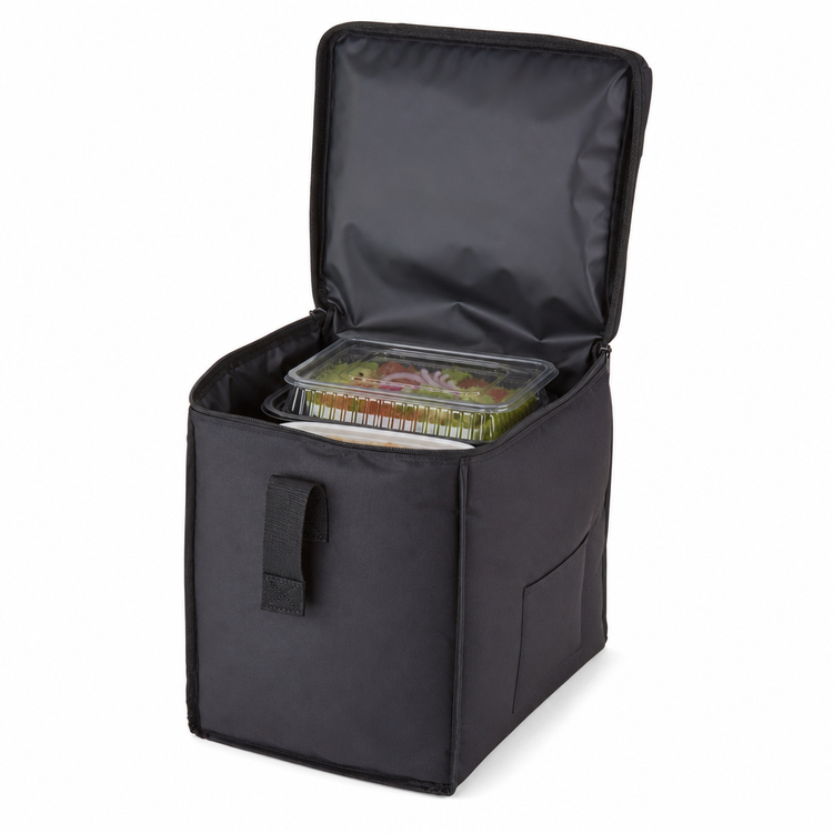 Product image #3 for Cambro GoBag® Small Top-Loading Delivery Bag, 13 x 9 x 13 Inches, Black