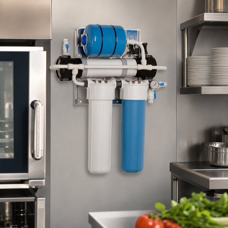 Product image #3 for Vizion Horizontal Ultrafiltration Water Filtration System with Carbon and TAC Cartridges, 8 GPM