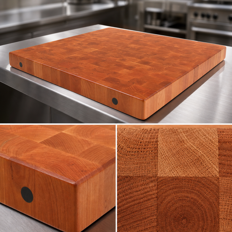 Product image #3 for Boos Block American Cherry End Grain Island Countertop, 48"W x 38"D x 4" Thick
