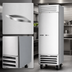 Thumbnail image #4 for Beverage-Air Vista® Series One-Section Bottom-Mount Reach-In Refrigerator, 19.08 Cu. Ft., Solid Door