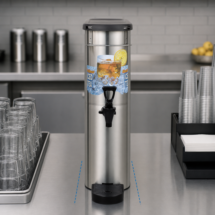 Product image #3 for BUNN Narrow 4-Gallon Iced Beverage Dispenser Tower