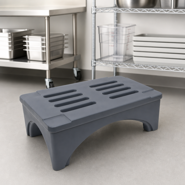 Product image #3 for Quantum Plastic Ventilated Dunnage Rack, 36 x 22 x 12 Inches, 2,000 lb. Capacity