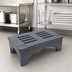 Thumbnail image #3 for Quantum Plastic Ventilated Dunnage Rack, 36 x 22 x 12 Inches, 2,000 lb. Capacity
