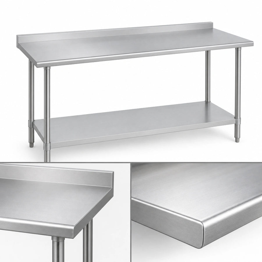14-Gauge 300 Series Stainless Steel Top