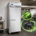 Thumbnail image #3 for Continental Refrigerator D1FENSA Designer Line One-Section Wide Reach-In Freezer