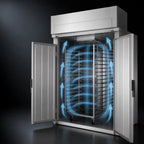 Thumbnail image #3 for Baxter Manufacturing PW2S-40.5"D Double-Wide Roll-In Electric Proofer Cabinet, Stainless Steel, Digital Controls, Open Floor
