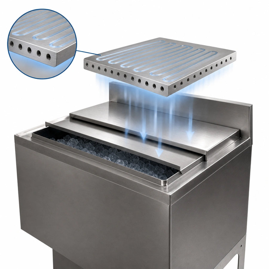 10-Circuit Aluminum Cold Plate