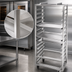 Thumbnail image #3 for Channel Single-Section Stainless Steel Side-Loading Oven Rack for 20 18 x 26 Pans