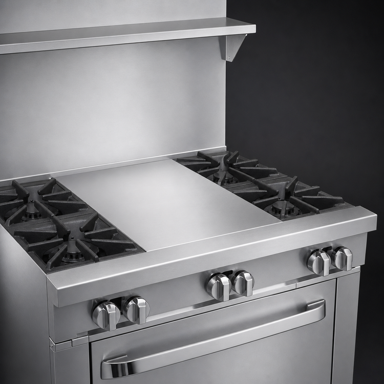 Product image #3 for Southbend Platinum Heavy Duty 16-Inch Modular Spreader Plate with Solid Top