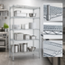 Thumbnail image #3 for EAGLEbrite 5-Tier Stationary Wire Starter Shelving Unit with QuadTruss, 60 x 18 x 74 Inches, Zinc Finish