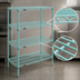 Thumbnail image #3 for EagleGard Stationary 4-Tier Wire Shelving Starter Unit, 36W x 18D x 74H, Hybrid Epoxy Finish