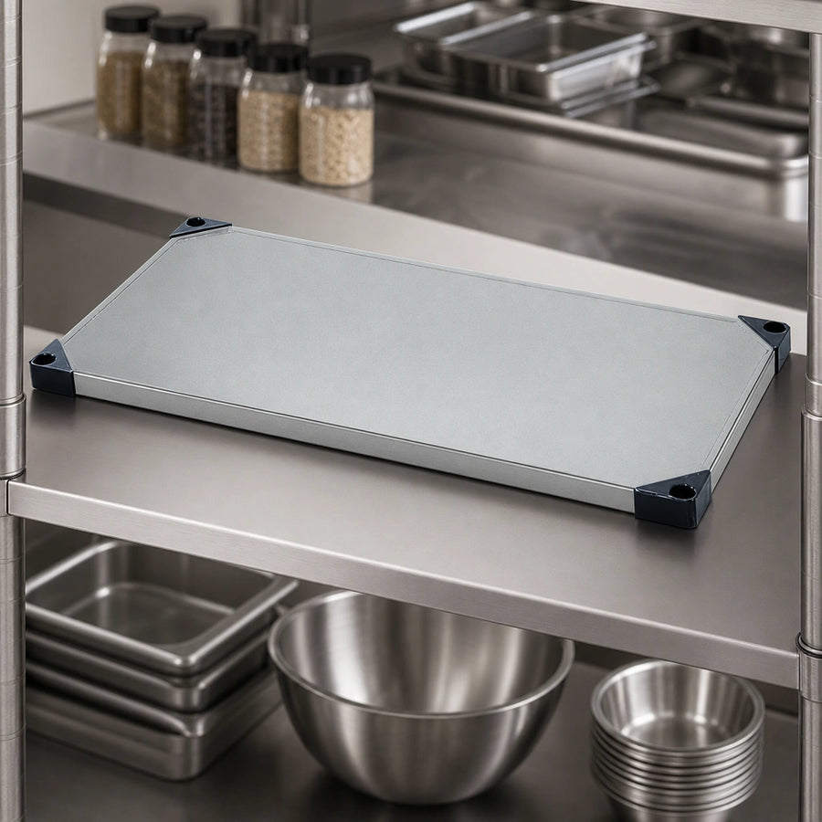 Solid Shelf Surface