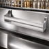 Thumbnail image #3 for Advance Tabco Prestige 30-Inch Single-Tier Hang-On Stainless Steel Speed Rail, 7-Bottle Capacity