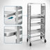 Thumbnail image #3 for Channel Manufacturing Channel Slide Standard-Series Side-Load Aluminum Bun Pan Rack, 39-Pan Capacity